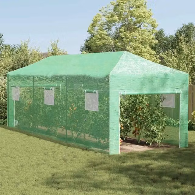 Serra con struttura pop-up Verde 290 x 870 x 315 cm Ferro 42006646