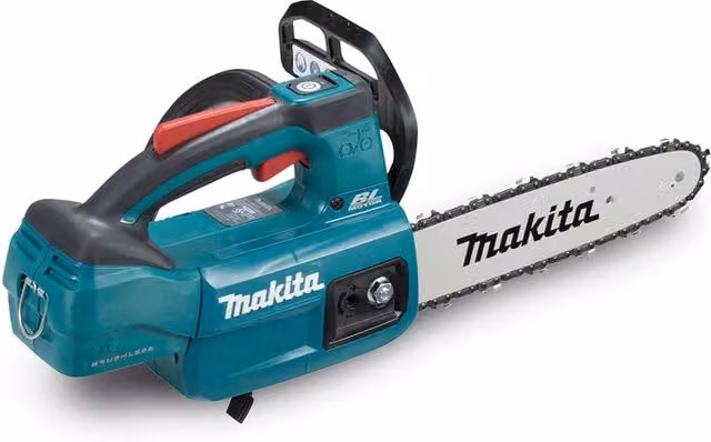 Elettrosega a batteria Makita DUC254Z 18V con motore brushless, barra da 25 cm, colore nero e petrolio – 1