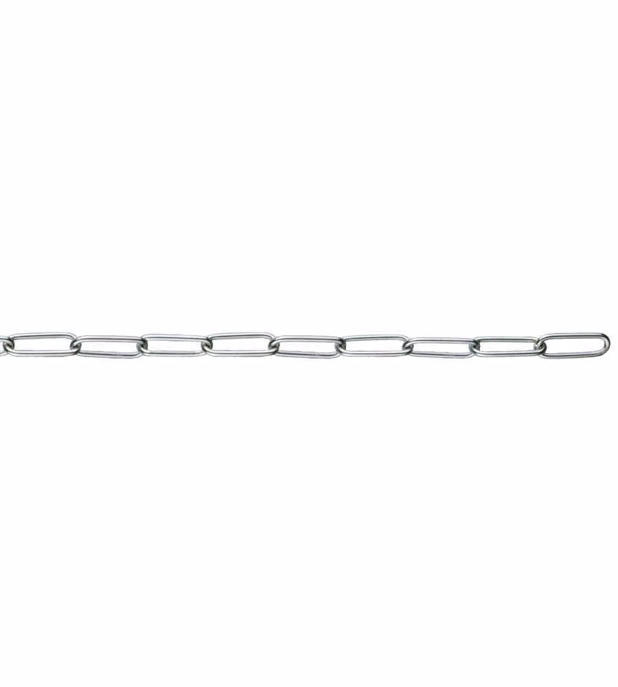 Catena tipo C  2 mm. in acciaio zincato