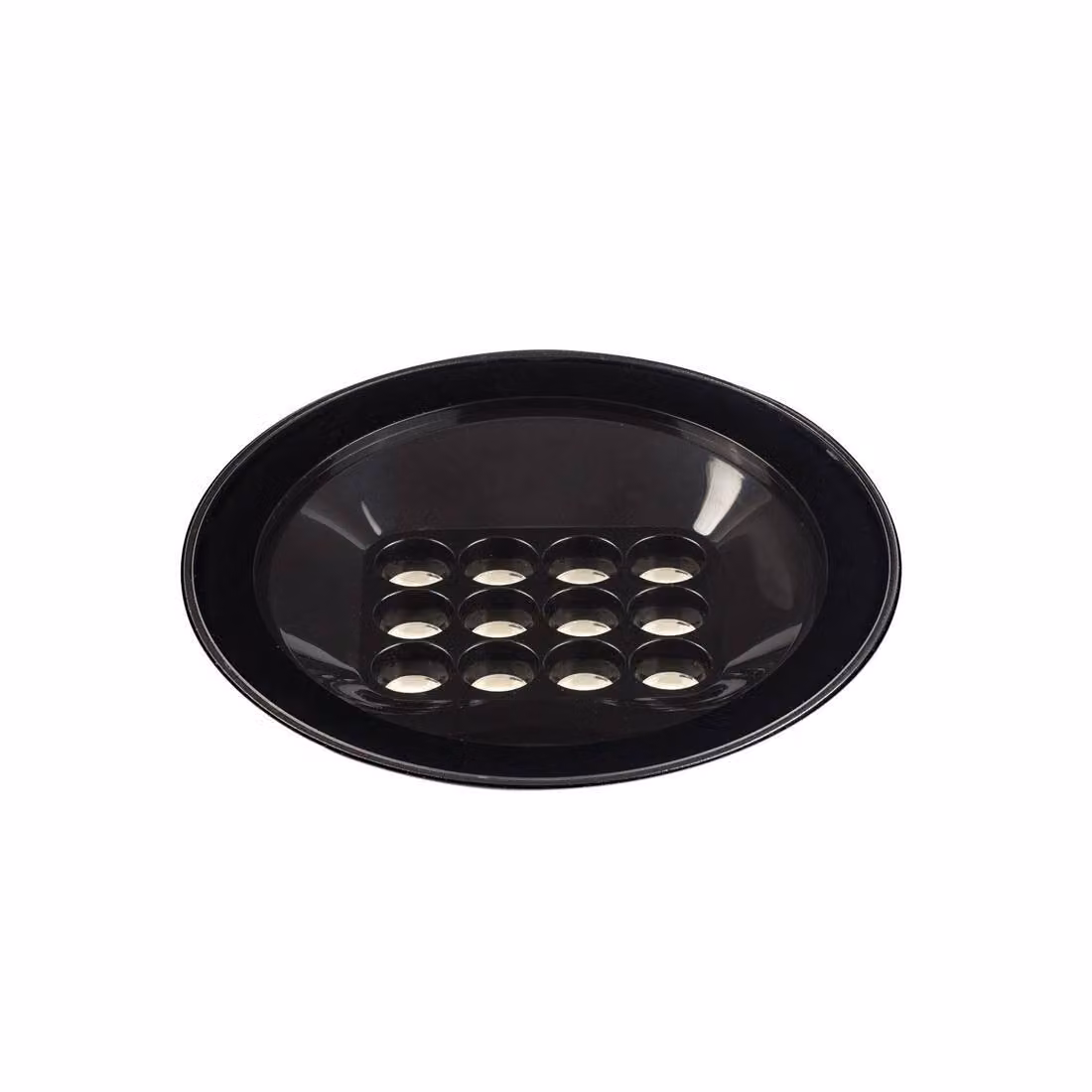 TRAS-25 Luce da incasso LED nera 40° 71717