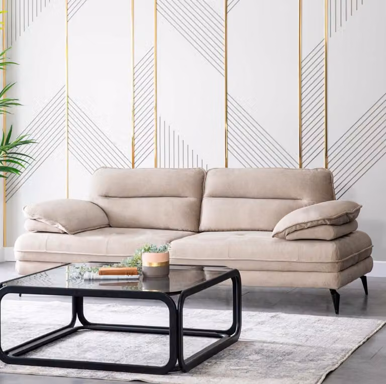 Divano confortevole Divano a tre posti Design italiano Divano Mobili