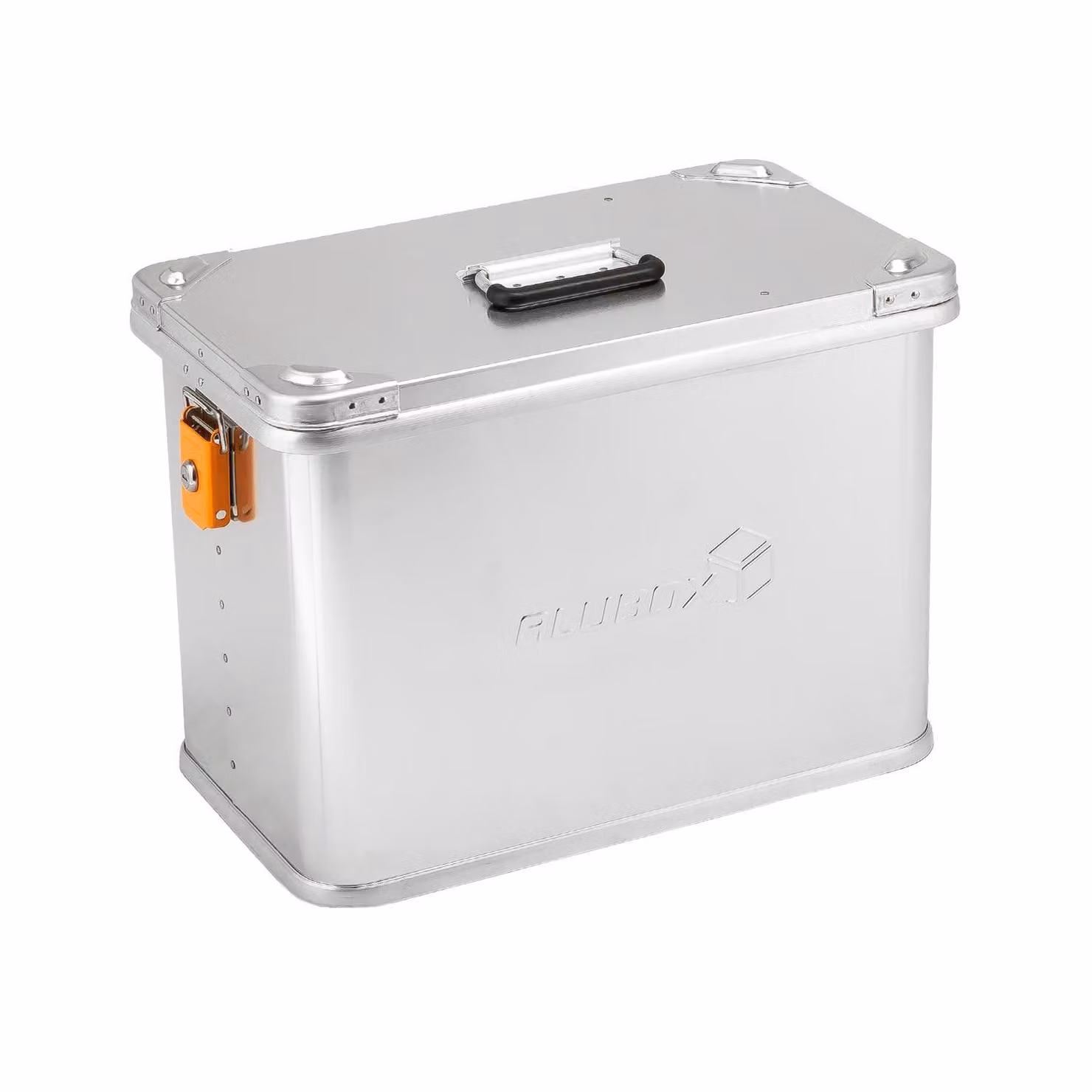 ALUBOX® valigia per moto 41L - box in alluminio impermeabile con serratura e angoli impilabili