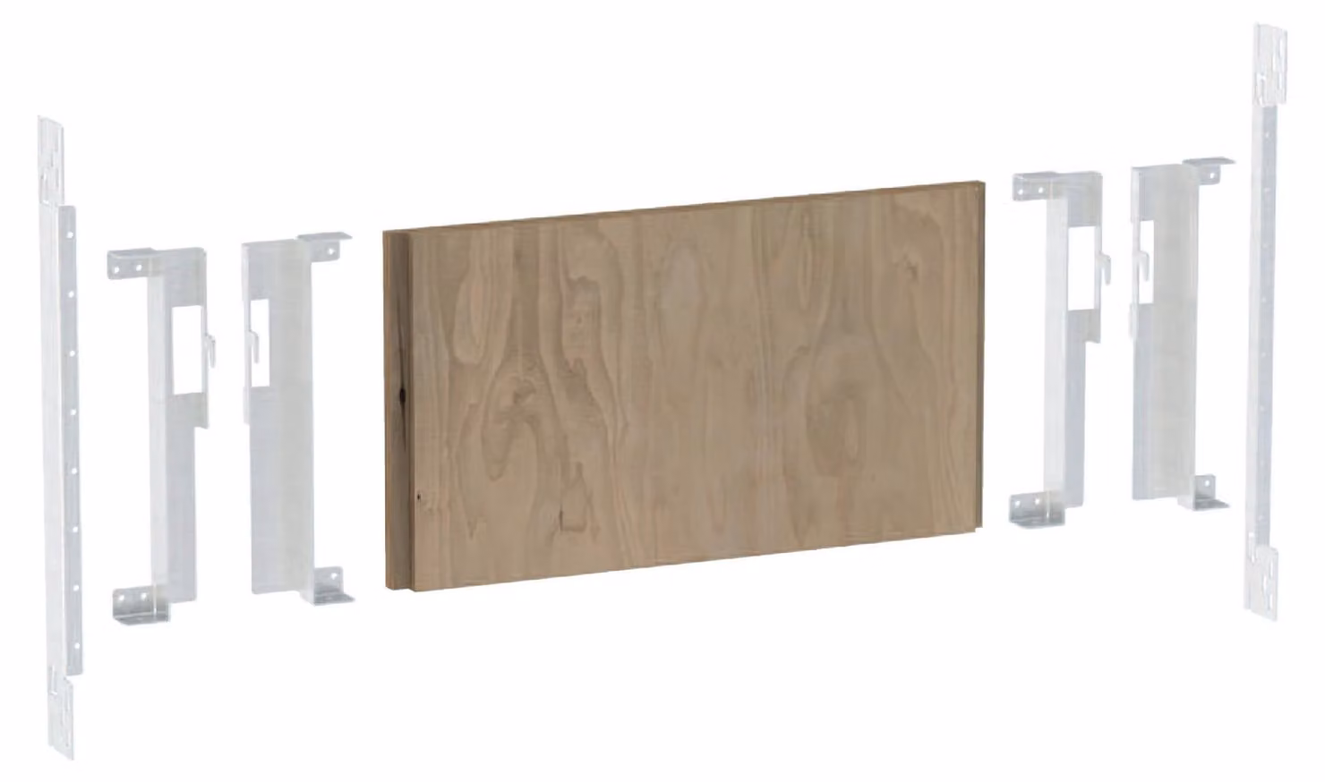 Geberit Duofix plaque de montage pour lavabo, avec armoire inférieure, deux robinetteries de lavabo, 111.056.00.1, 111.056.00.1