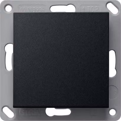 Gira BT trasmettitore a parete 1f System 55 Nero m 2461005