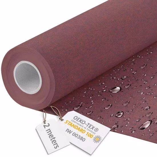 Tessuto impermeabile per tende da sole, larghezza 160 cm, 600D, idrorepellente