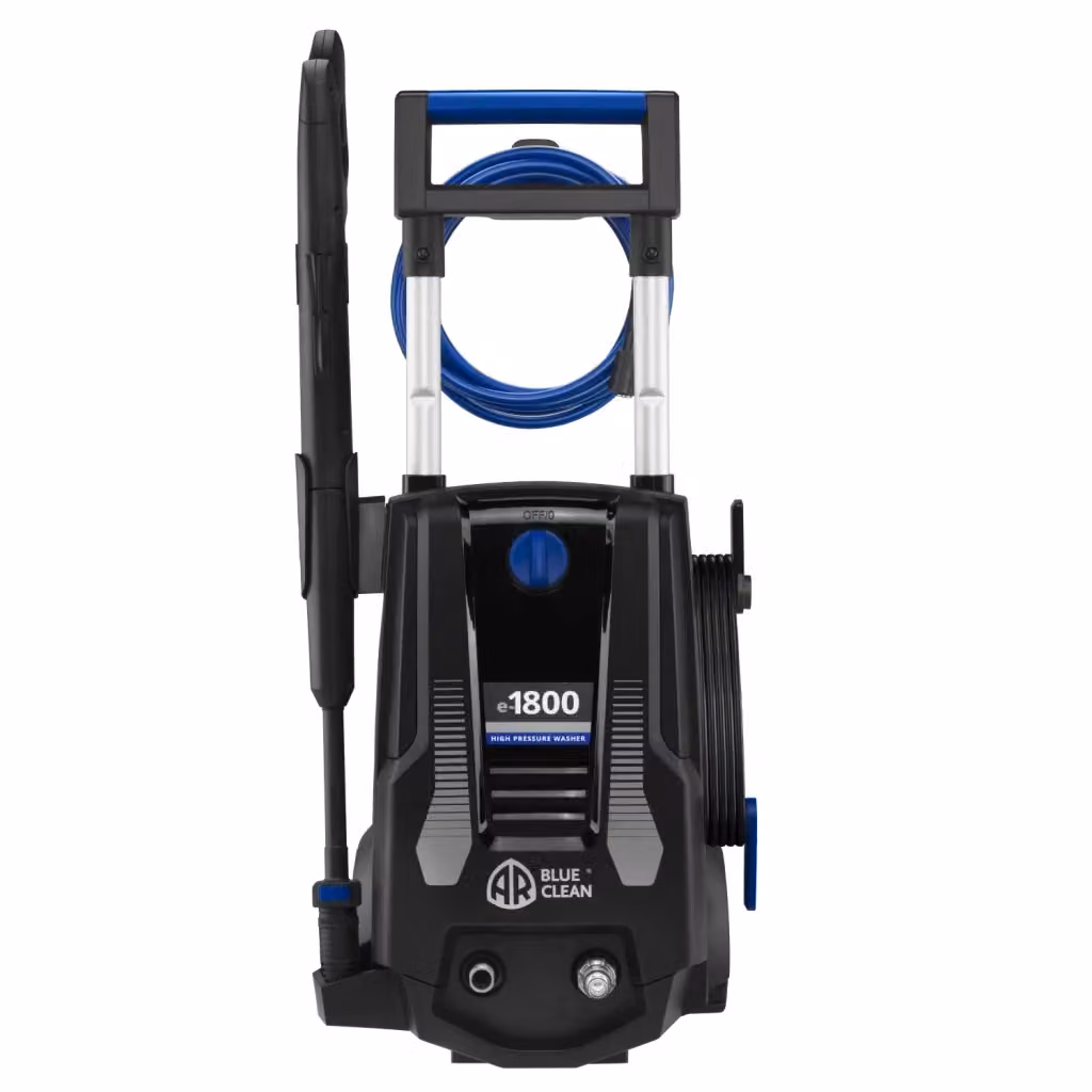 Idropulitrice ad Alta Pressione AR Blue Clean e-1800 per Auto ed Esterni Casa, Colore Nero – 2