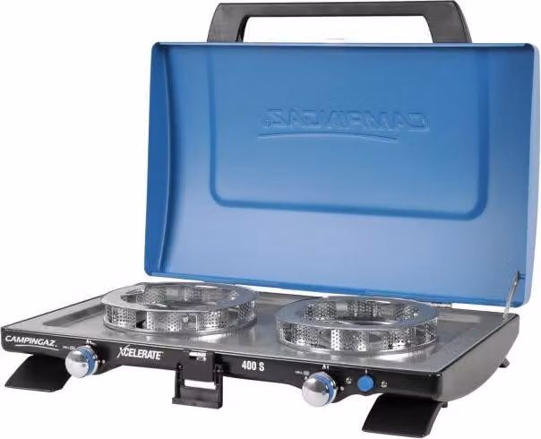 Campingaz Fornello a Gas 400 SG con 2 Bruciatori e Tecnologia Xcelerate