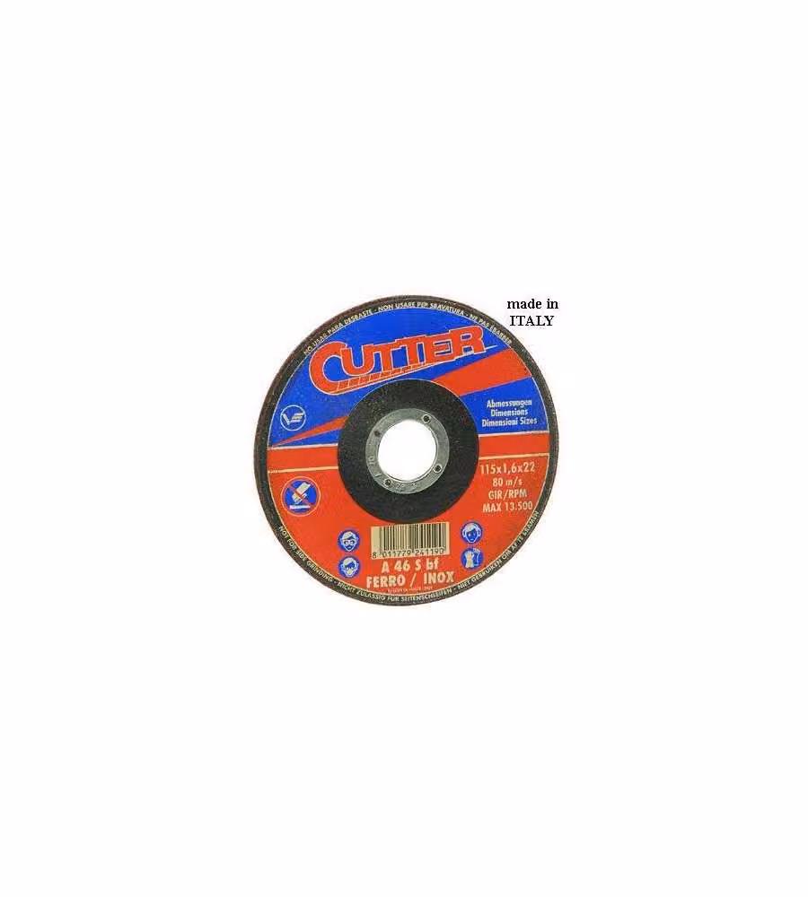 Vigor Mola Abrasiva Special Acciaio 115x1,6mm 80m/s per Smerigliatura