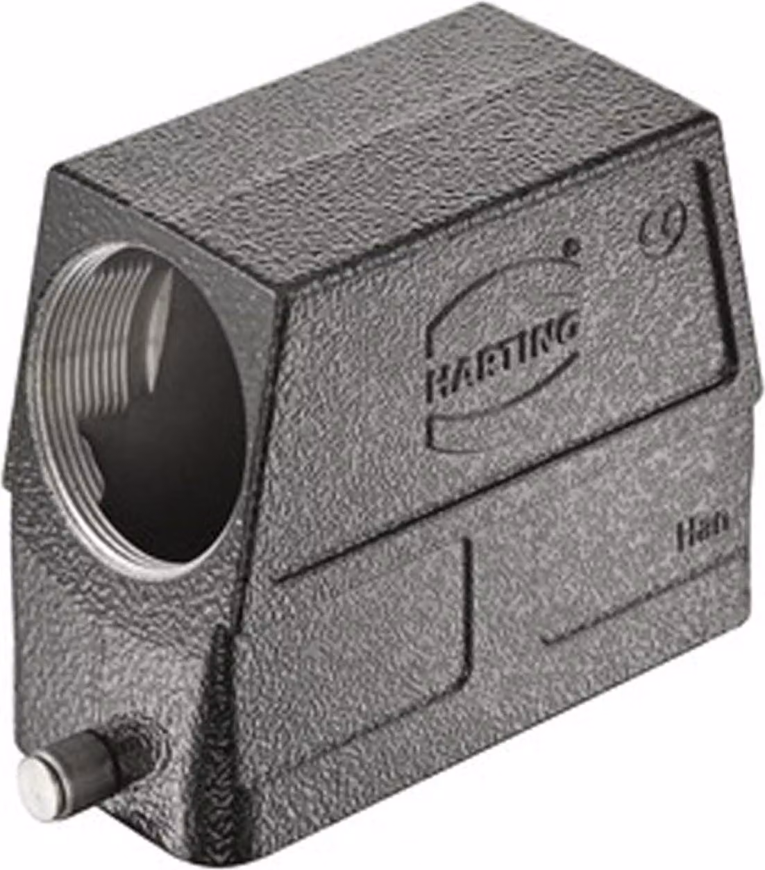 HARTING Han 16B M Custodia con boccola alta, 1xM40 uscita cavo laterale, per 1 staffa (nella parte inferiore) - 1 pezzo
