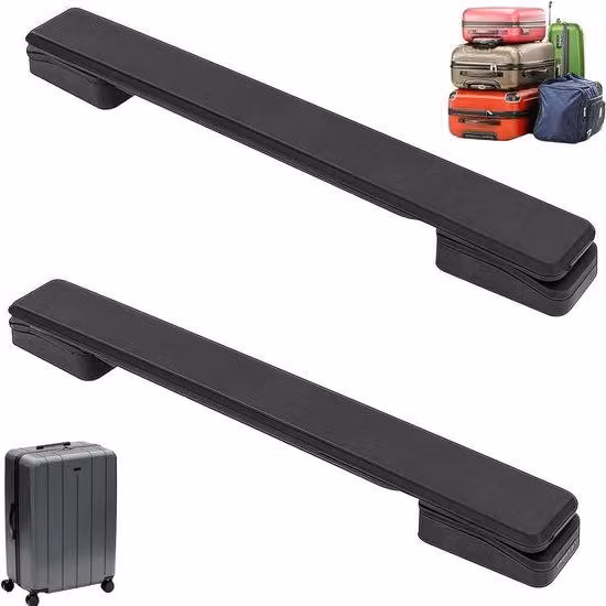Maniglie in plastica per valigie da 20 cm - Maniglie per bagagli - Maniglie di ricambio per borse da viaggio - Valigette per attrezzi - 2 pezzi