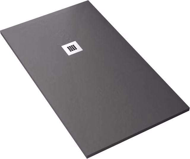 Piatto Doccia 90x110 cm in Pietra Bonussi Everest Antracite
