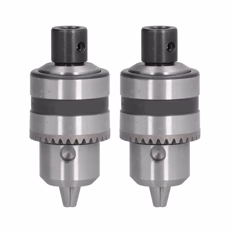 Mandrino da trapano per impieghi gravosi, mandrino da trapano a 3 griffe, mandrino da trapano in lega di alluminio, strumento di conversione, convertitore di chiave, mandrino a chiave con capacità di 1,5-10 mm