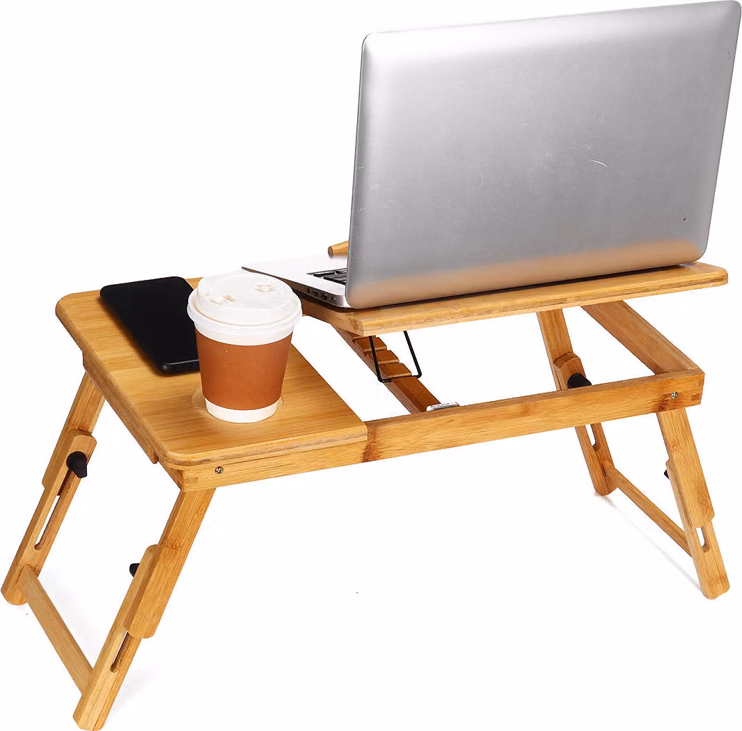 Vassoio portatile regolabile per divano letto, scrivania per notebook - tipo1