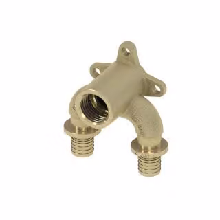 TECEflex U-Doppel-Wandscheibe RG druckverlustopt. d= 20mmx1/2 IGx20mm