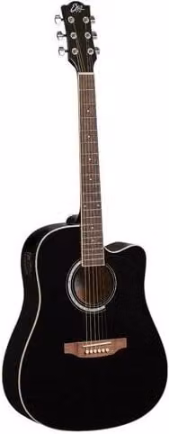 Chitarra acustica ranger cw eq black 06216610