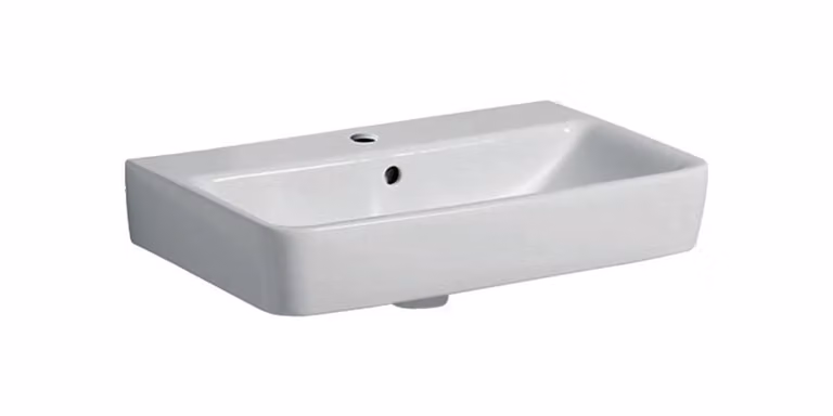 Geberit Renova Compact lavabo, 600x370mm, 226160600, 226160600