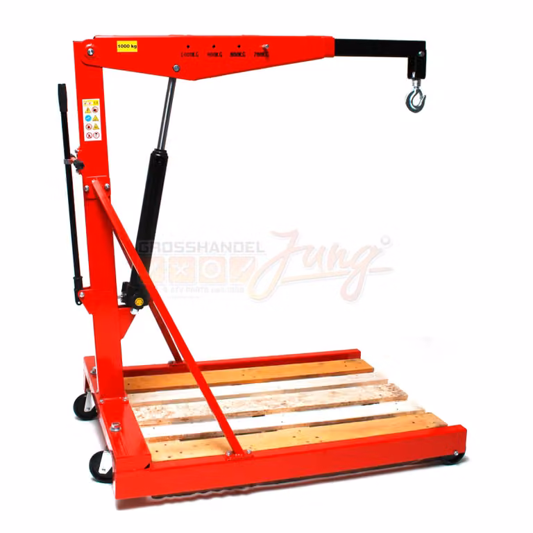 Gru per officina mobile per pallet 1T