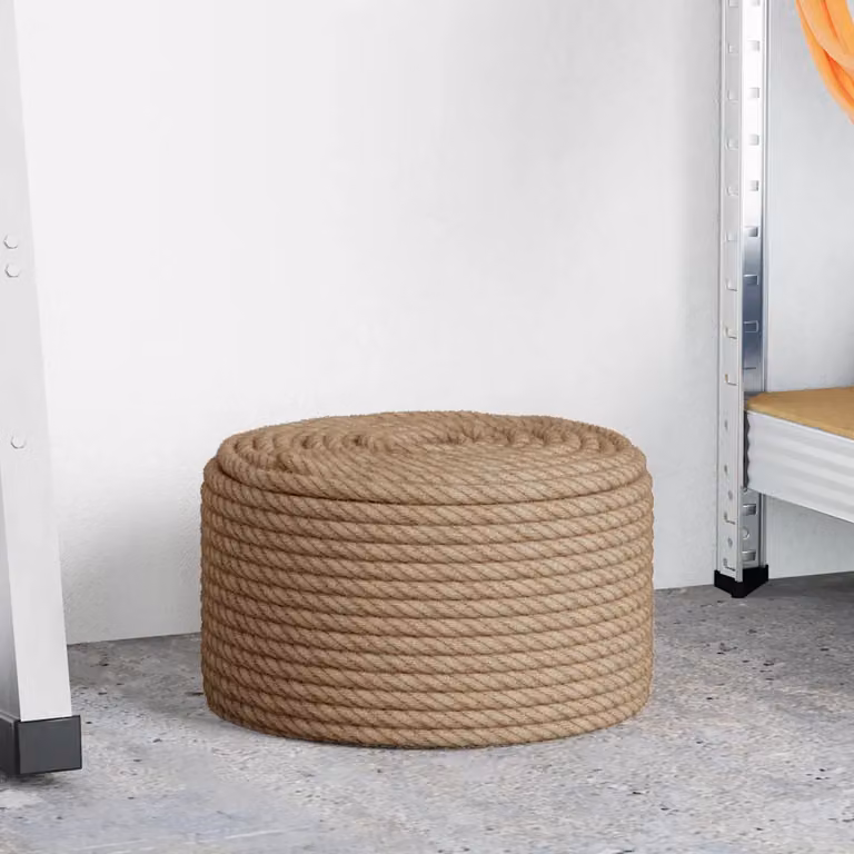 vidaXL Corda in Juta 100% Naturale Beige 10 mm 100 m