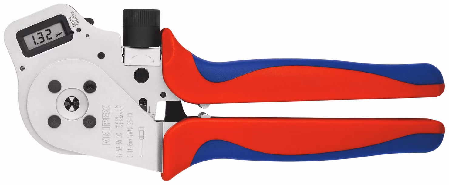 KNIPEX 97 52 65 DG Pinza a quattro punte per contatti torniti con manicotti multicomponente cromati 250 mm