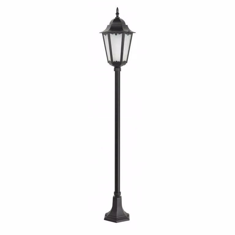 Lampada da terra da giardino 165x23 cm, 1xE27, nera, IP43, SU-MA Retro K 5002/1/H