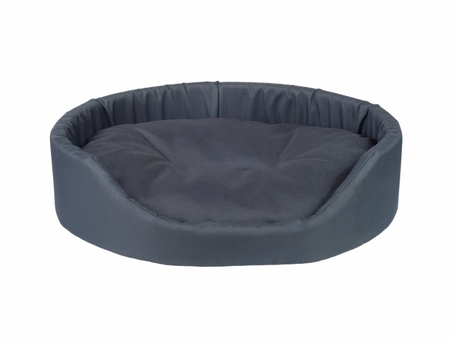 Letto per cani ovale BASIK grigio taglia XS, S, M, L, XL, XXL, XXXL Taglia: M - 52x44x14 cm