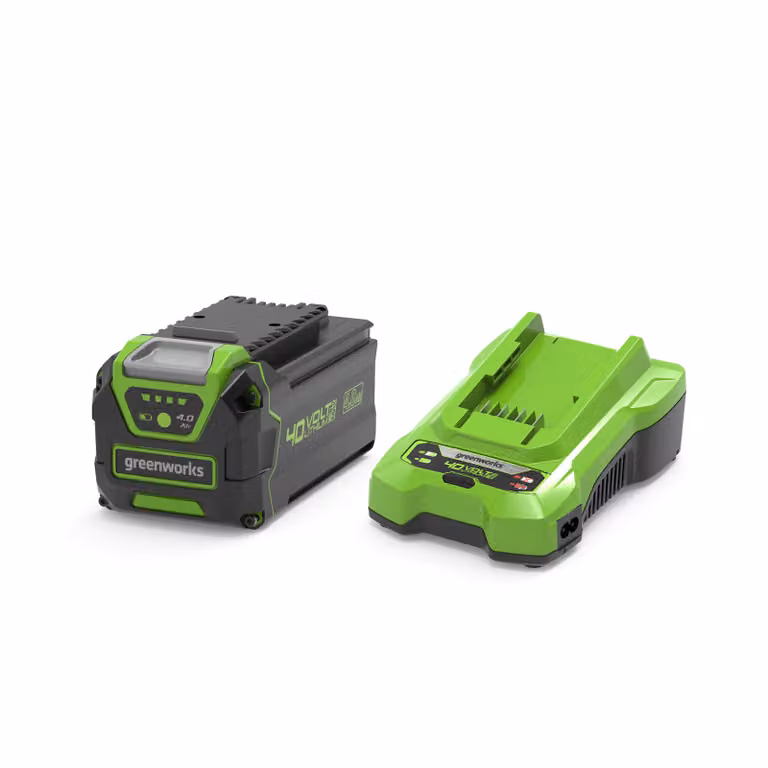 Greenworks 40V Starter Kit Batteria 4Ah + Caricabatterie