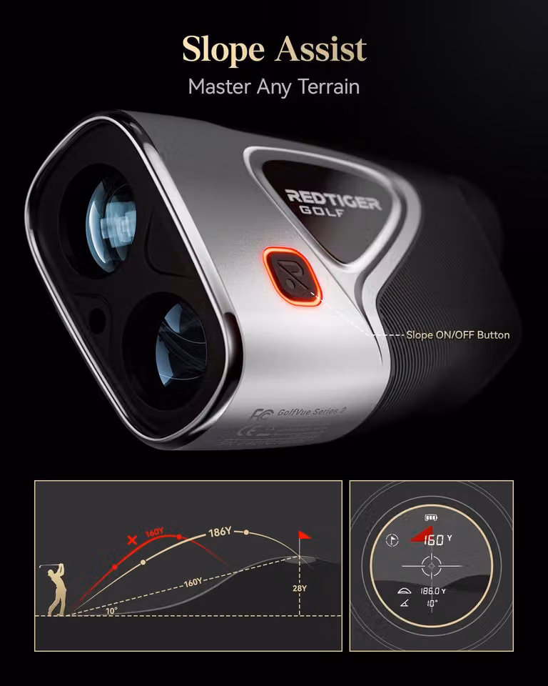 Misuratore laser a distanza, portata 1200 metri - Ricaricabile - Classe laser 1 - Compatto