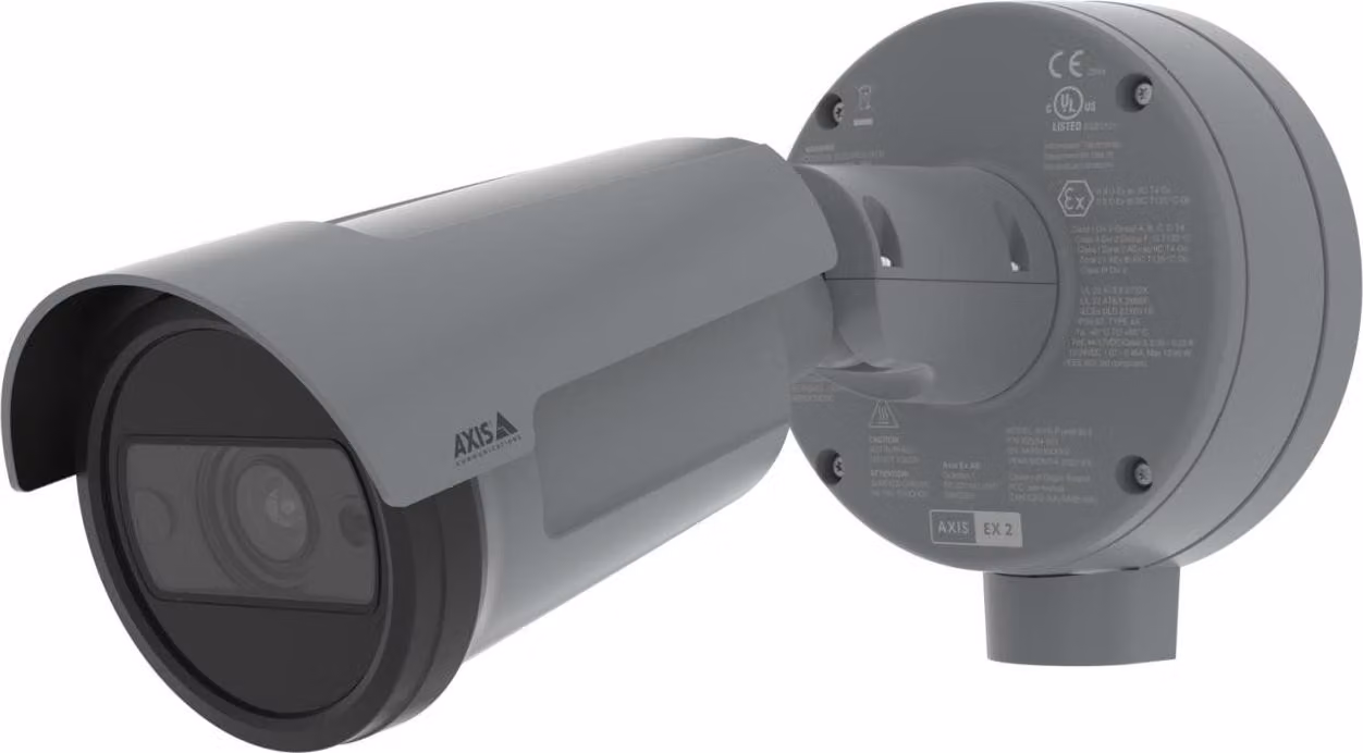Axis 02534-001 Telecamera di Sorveglianza Sicurezza Capocorda IP Interno e Esterno 3840 x 2160 Pixel Soffitto Muro Grigio