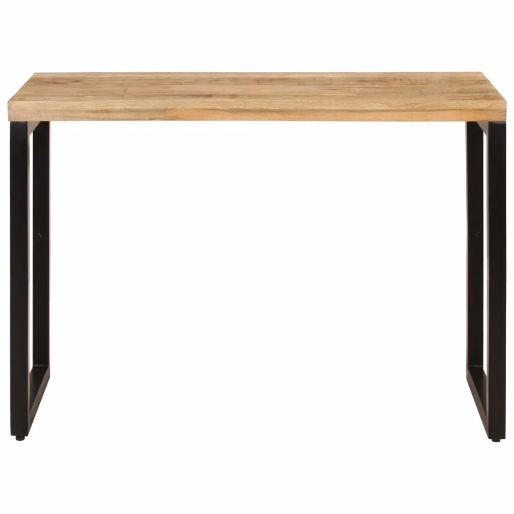 vidaXL Tavolo da pranzo 110x50x76 cm in legno massiccio di mango