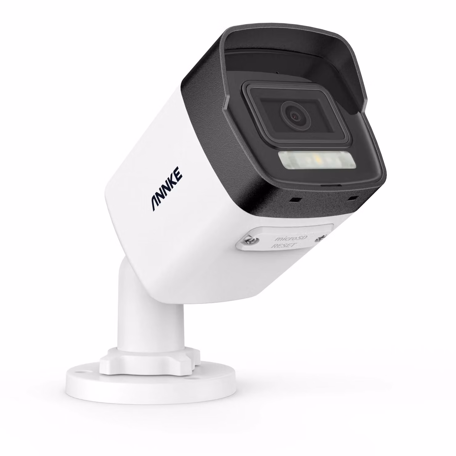 Telecamera IP PoE, risoluzione 4K, microfono integrato, confezione da 4 telecamere