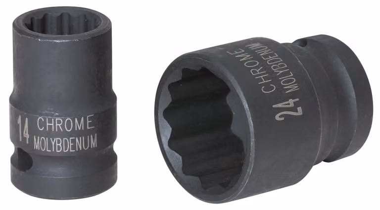 KS TOOLS 1/2" presa elettrica a 12 punte corta 15/16" - 515.0934