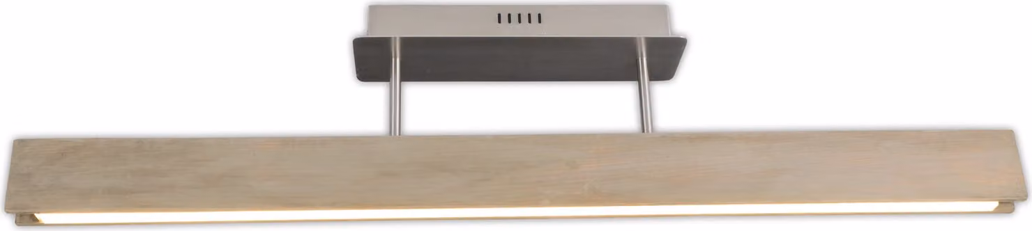 Plafoniera Näve LED - Materiale: metallo, legno, acrilico - Colore: marrone; 1254414