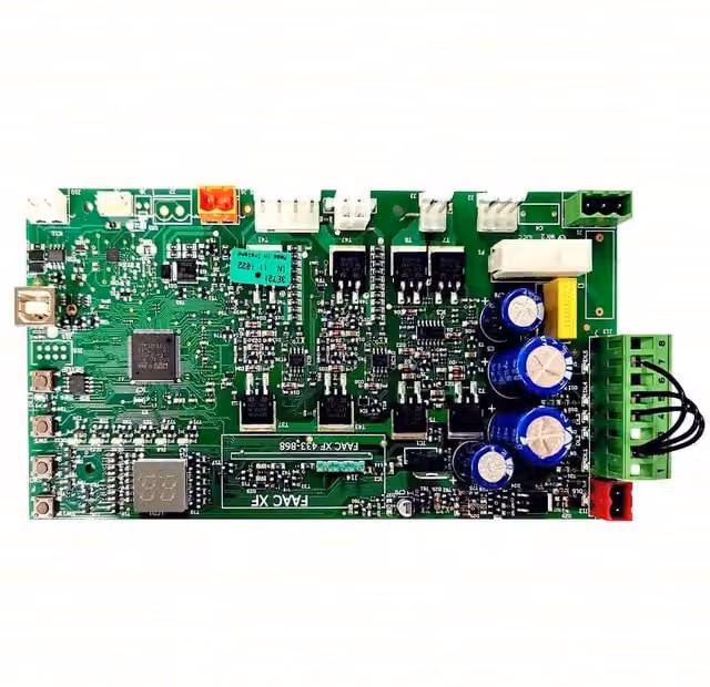 Scheda elettronica di comando FAAC E721 incorporata 63002485 verde