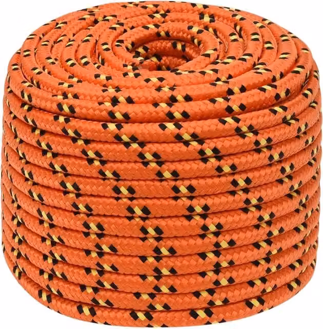 Corda per barca Arancione 12 mm 250 m in Polipropilene 152673