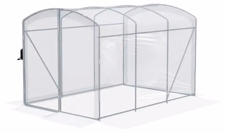 Serra accessibile con porta - Serra da giardino | Colore: Trasparente | Dimensioni: 200x300x195 cm