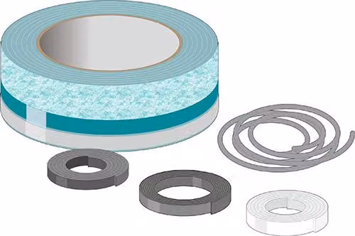 Set di nastri sigillanti per vasche da bagno Mabo Premium 3,0 m, compresi gli accessori 101443