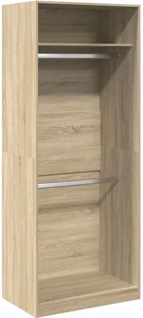 Armadio Rovere Sonoma 80x50x200 cm in Legno Multistrato CFW7207228