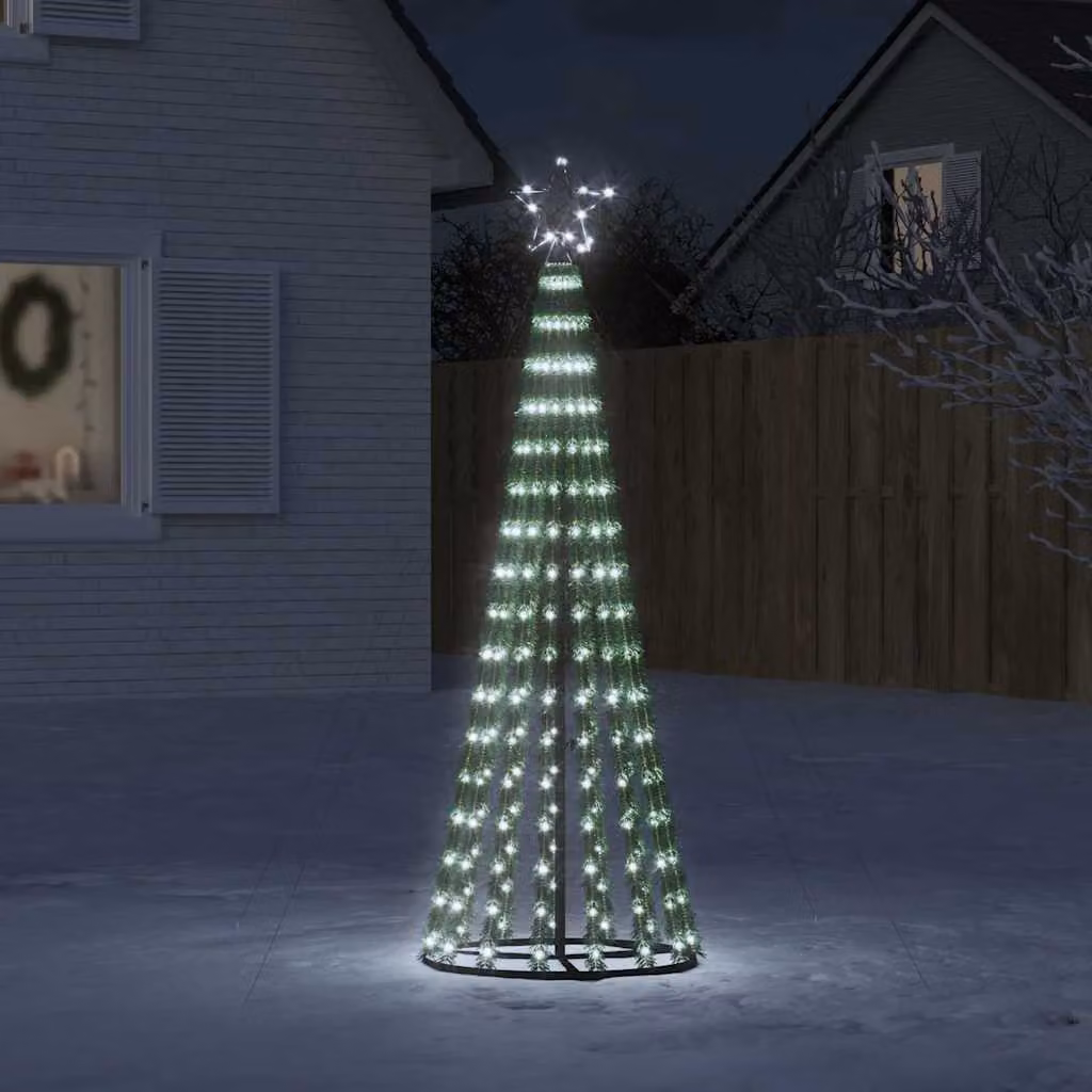 Albero di Natale verde con 275 LED bianco freddo vidaXL, Altezza: 180 cm