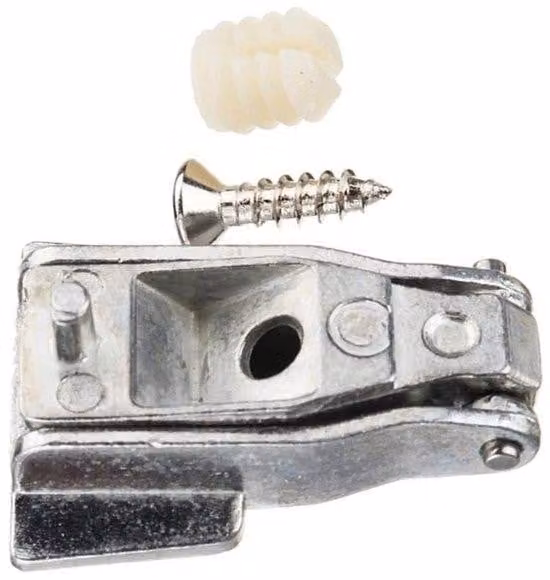 Kit di riparazione per maniglie delle portiere, metallo cromato, riparazione delle cerniere delle portiere dell'auto