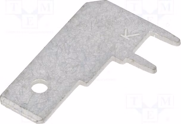 3 connettori: connettori a montaggio superficiale (SMD), maschio, in ottone stagnato, modello 1266 - connettori a saldare, dimensioni 0,8 mm, larghezza 6,4 mm