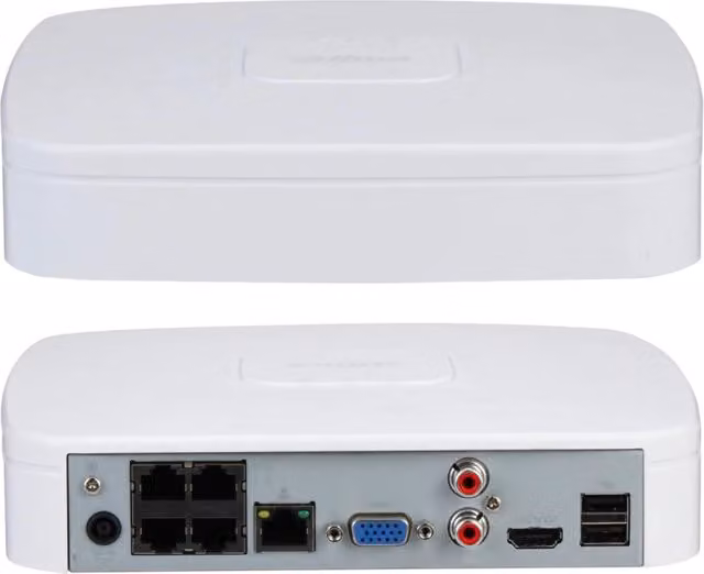 NVR Dahua Lite NVR2104-P-4KS3 Smart 4CH PoE Bianco