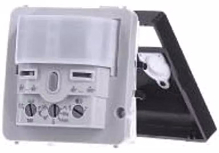 Rilevatore di movimento IR comfort 1,1 m velluto antracite - Sensore di movimento KNX 45...90° antracite ...