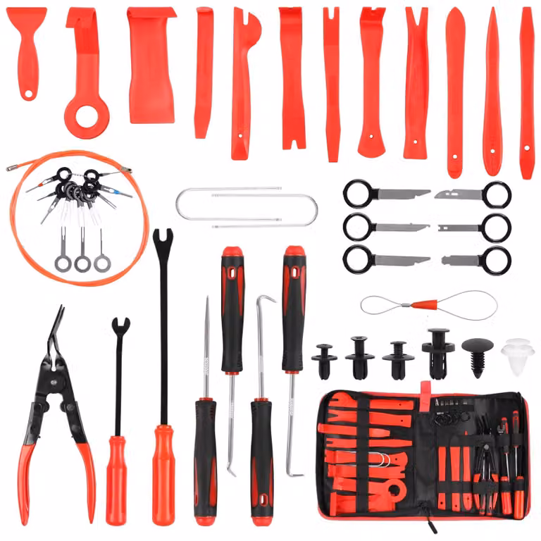 Kit di smontaggio per auto, ideale per interni e rivestimenti
