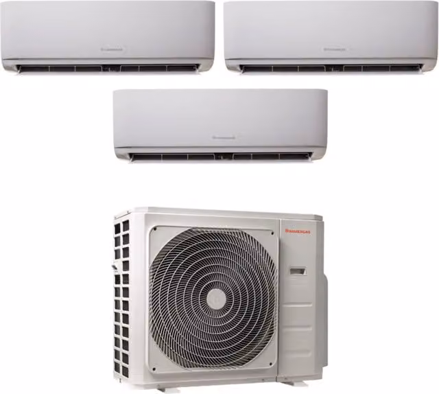Condizionatore Split Inverter Immergas Trial Serie THOR con Multi 28-4 R-32, Colore Bianco, Classe Energetica A++, Controllo Wi-Fi e App