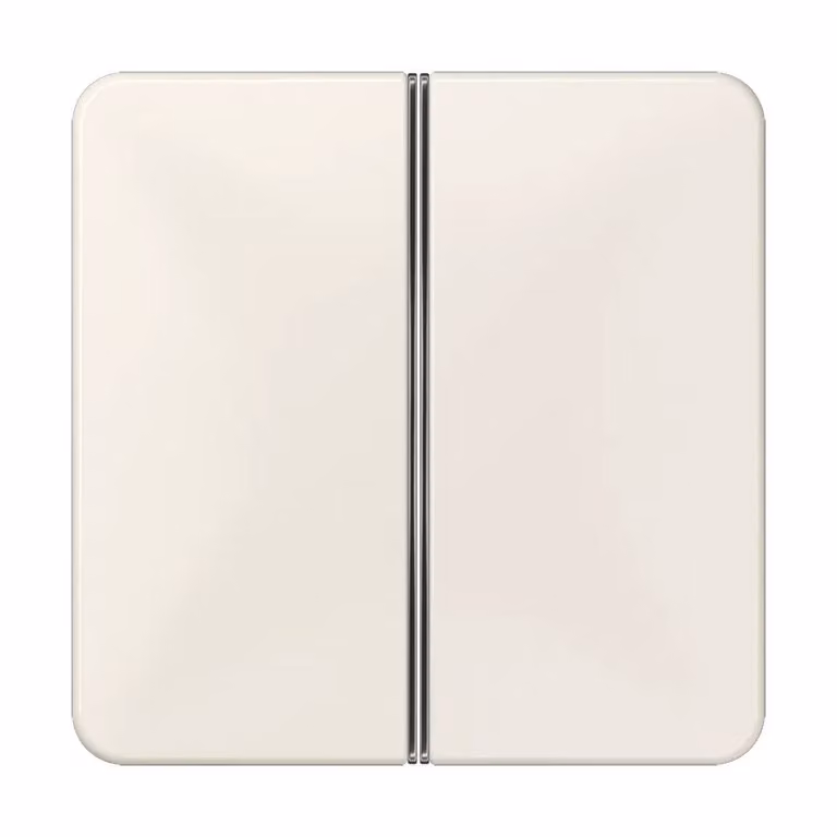 Set di tasti Jung CD402TSA a 2 pulsanti, completamente bianco