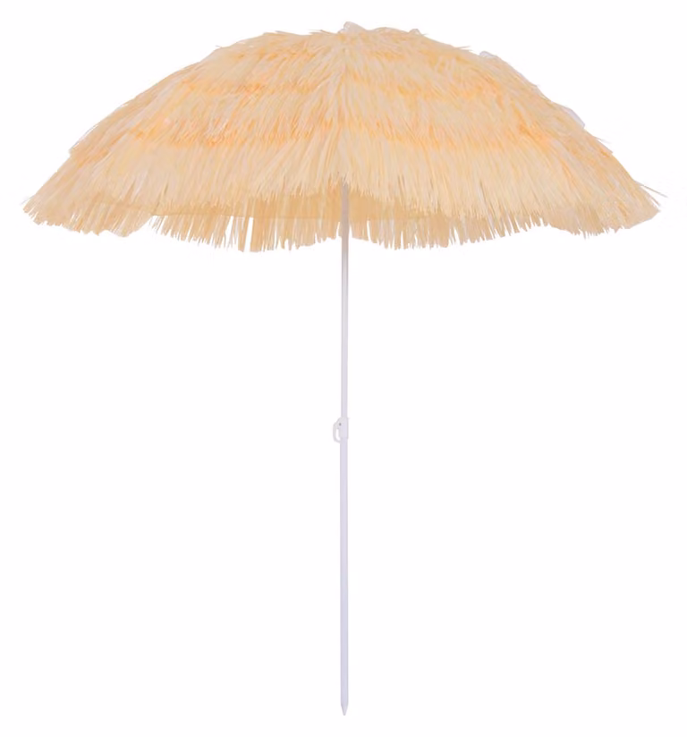 Ombrellone da Giardino in Acciaio Ø1,6 mt Beige
