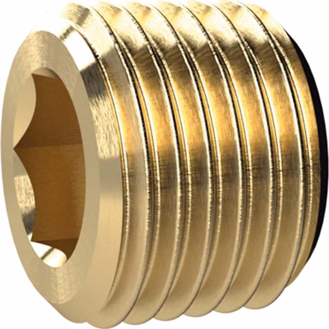 Tappo a vite Riegler, esagono cavo, senza collare, R 2, SW 32, MS