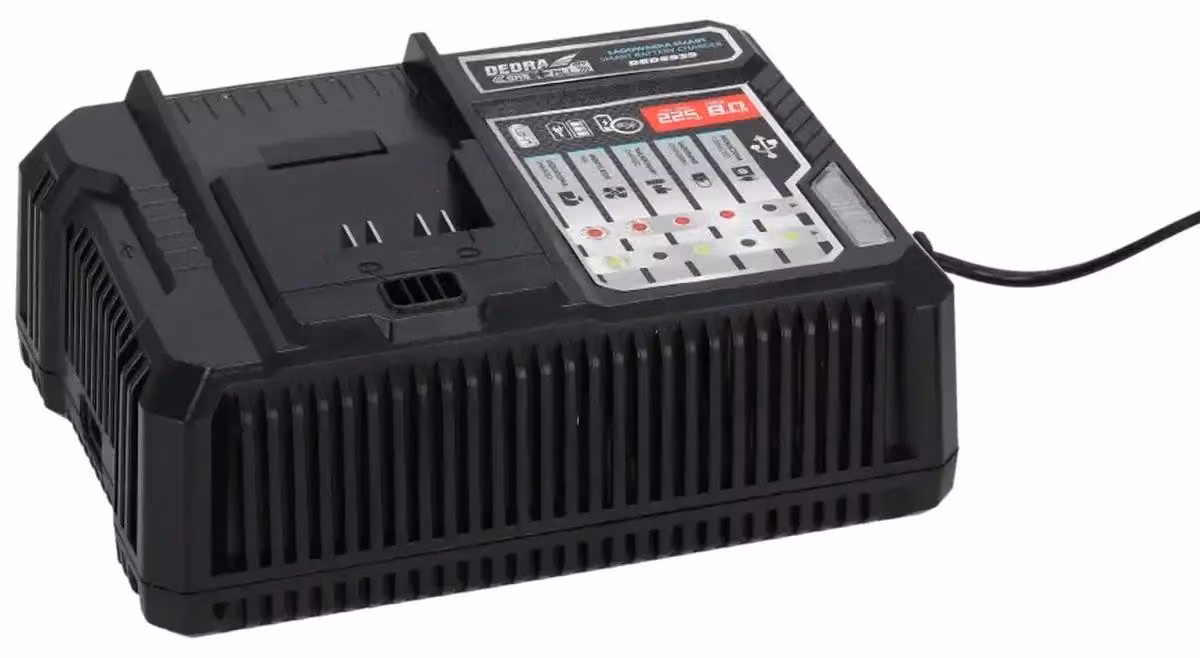 Caricabatterie 18 V Smart Quick Charge 8 A