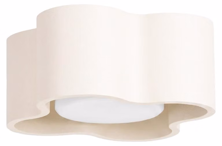 Plafoniera OVIO 1 beige Gx53 1xGx53 10W alluminio 6x12x12cm Sollux Lighting