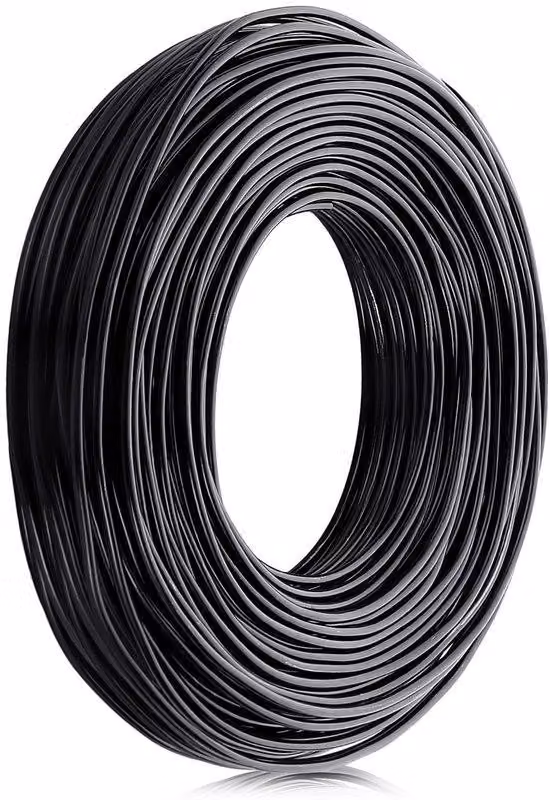Filo nero verniciabile, 2 mm x 30 metri